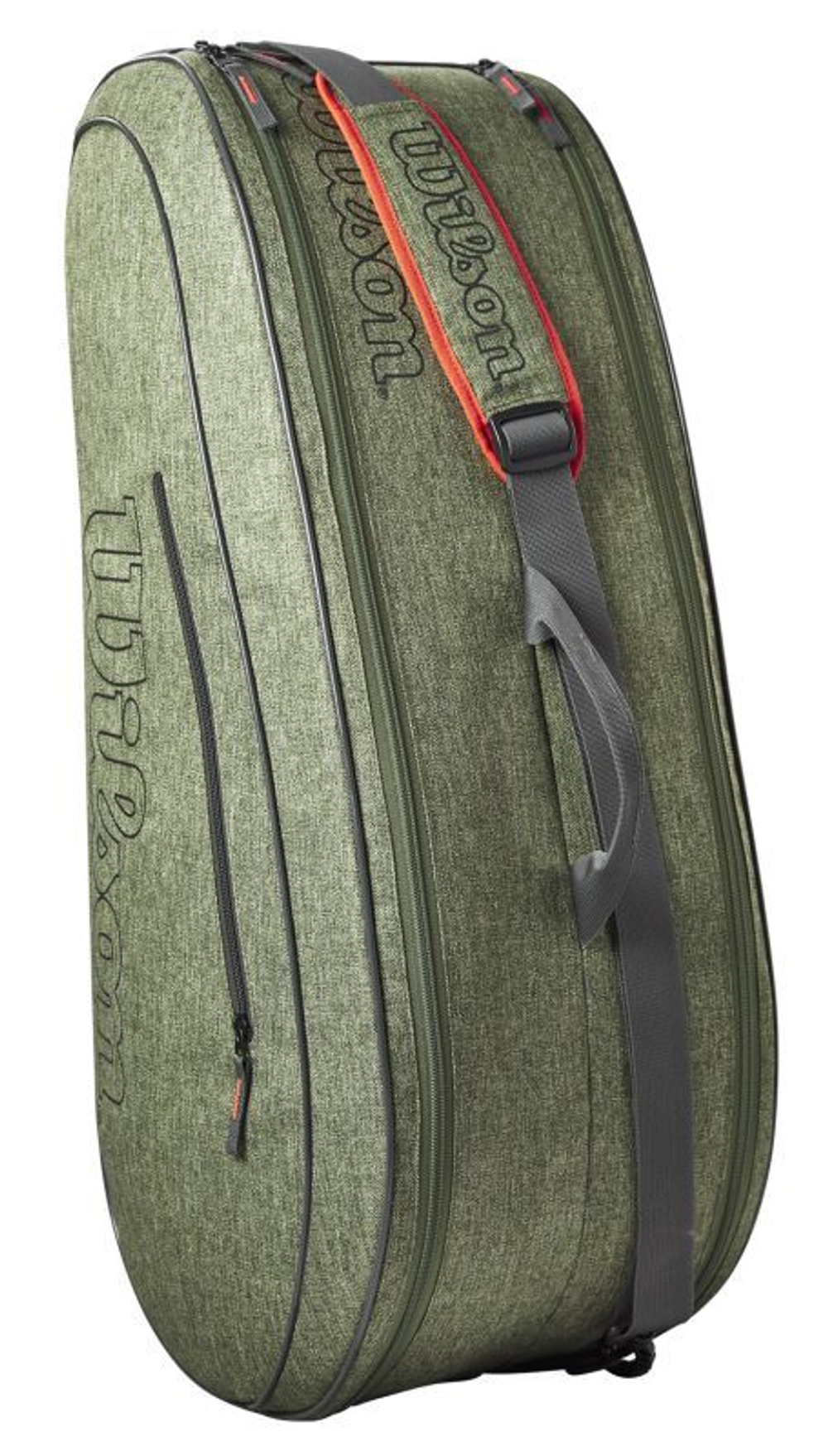 Сумка теннисная Wilson Team 6 PK Racket Bag - heather green