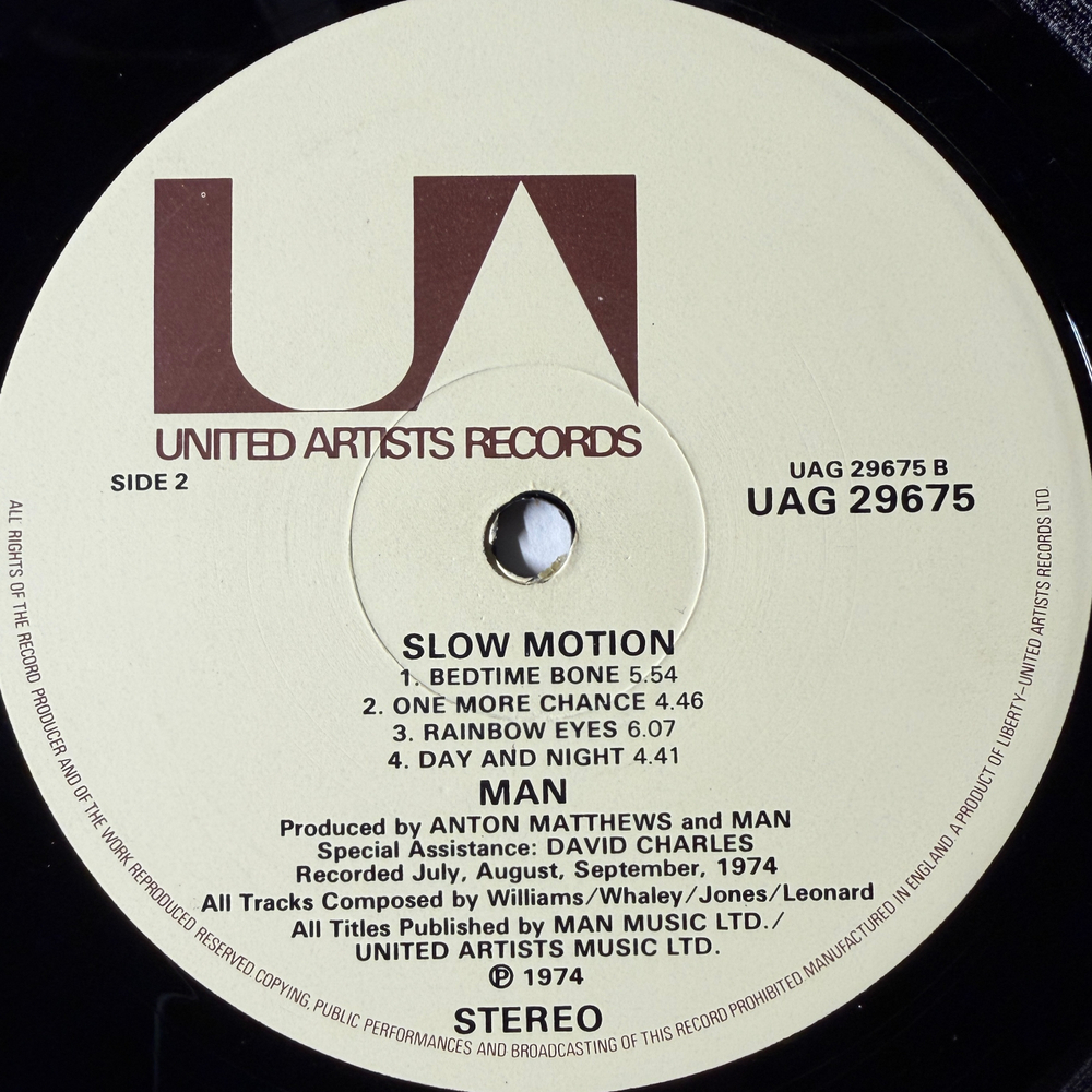 Man - Slow Motion (Англия 1974г.)