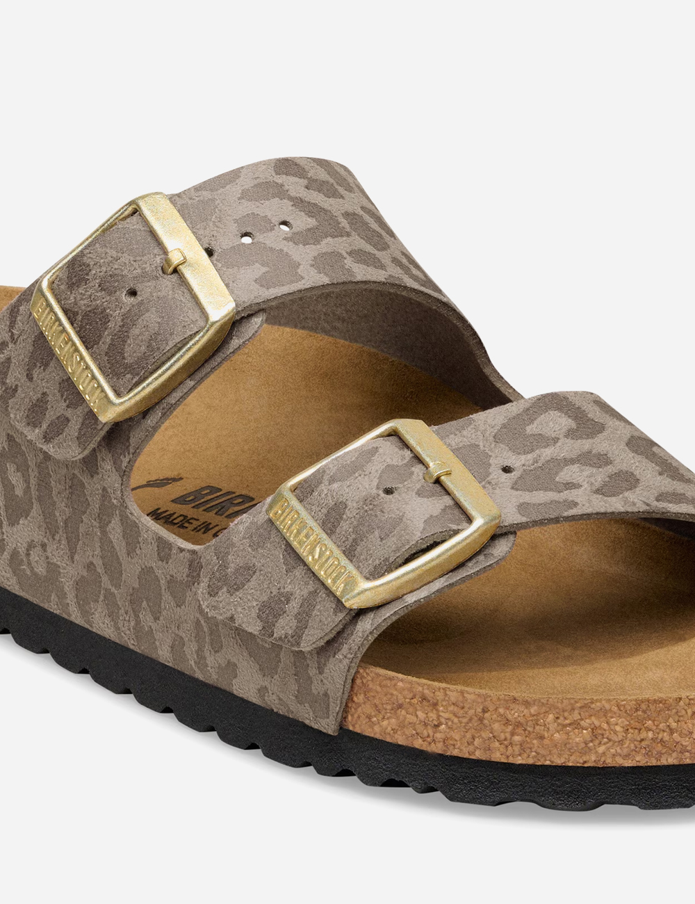 Birkenstock Arizona Sandals W "Leo Grey Taupe"