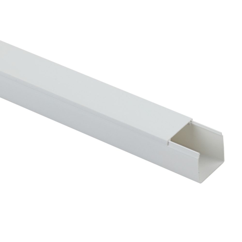 Набор кабель-канала ЭРА KK-W-25-25-r белый 25х25 2м 4 шт | Кабель-канал магистральный