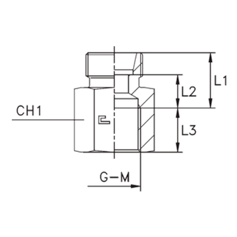 Соединение PS DL06 10х1 (корпус)