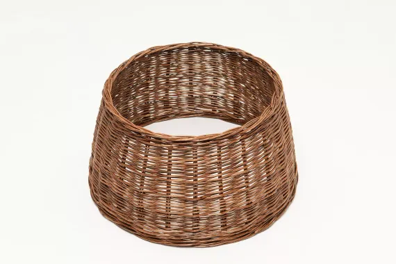 Корзина для декорирования основания елки 105*30 см., коричневая, натуральная, ЕлкиТорг (105-227)