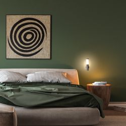 Светильник декоративный настенный ЭРА WL17 под лампу E27 IP44 хром/белый | Настенная подсветка