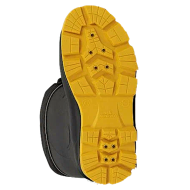 Сапоги Nordman Quaddro зимние -70°C 5-091-D01 Чёрные с жёлтой подошвой Без шипов 519091-01 -