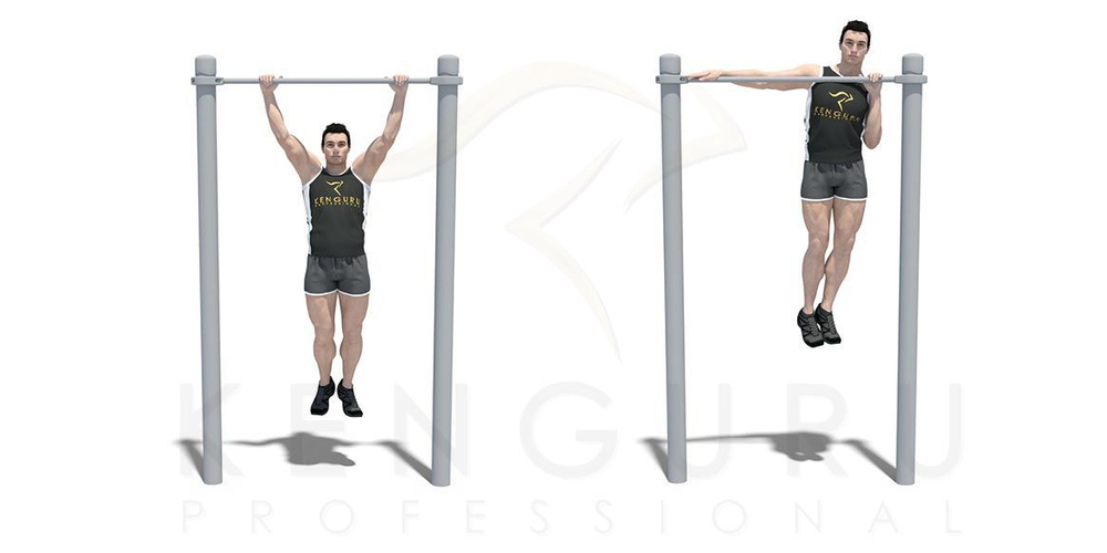 Воркаут-комплекс: 3 турника, шведская стенка и брусья - Тикси