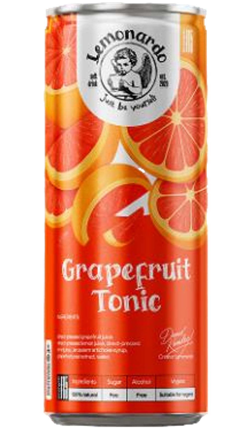 Напиток б/а Грейпфрутовый Тоник Lemonardo ж/б 330мл