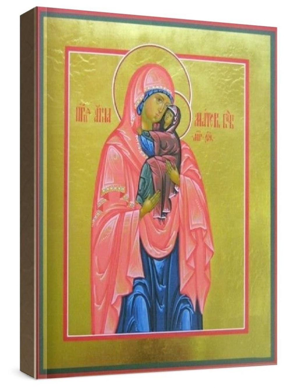 Анна праведная, мать Богородицы (рукописная икона)