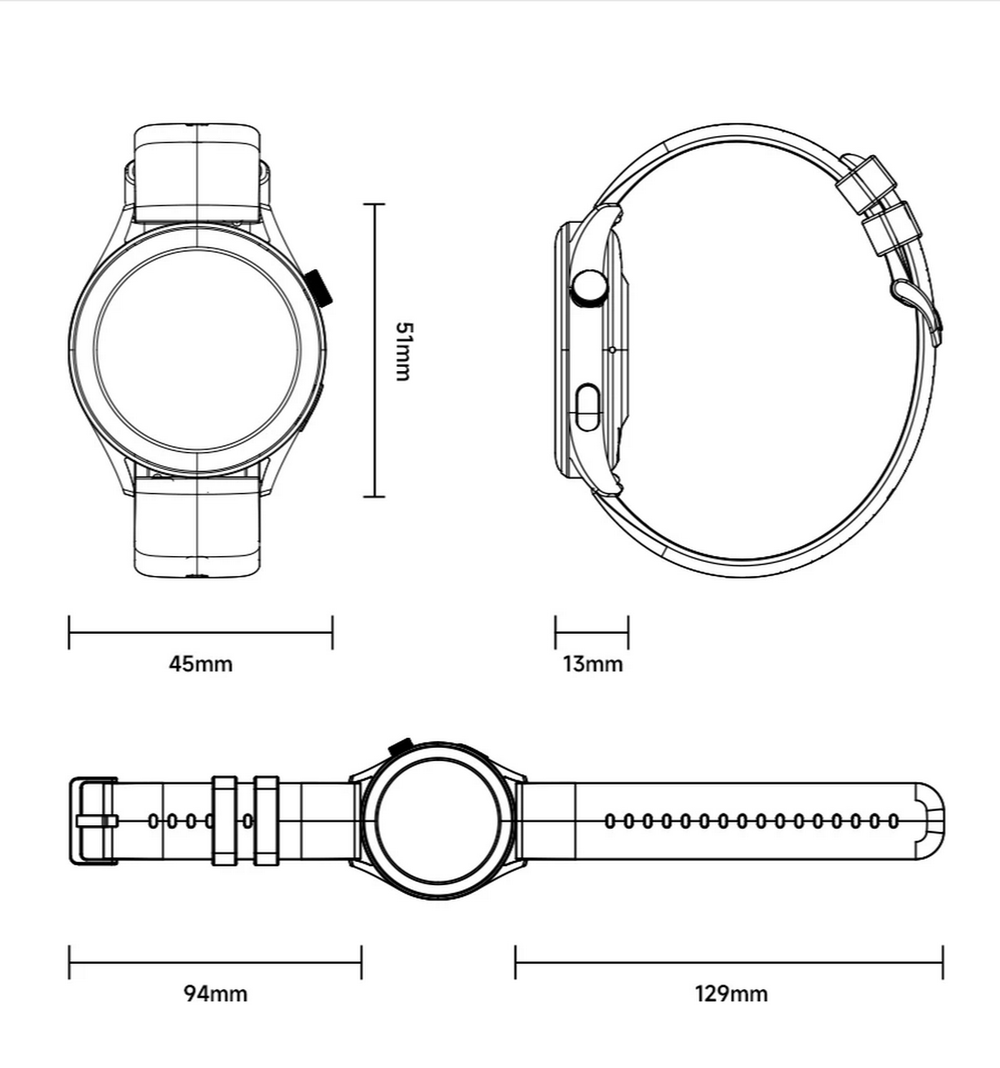 Смарт-часы Smart Watch Awei H35 (1.38")