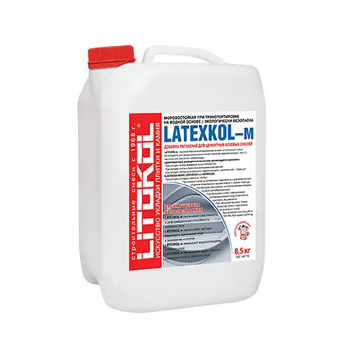 Латексная добавка Litokol Latexkol-m для Litokol K17, X11, LitoPlus K55 8,5 кг