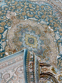 Ковер Mashad 1200 G146 Blue/Grey Прямоугольник