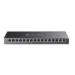 Коммутатор TP-Link TL-SG116P Настольный коммутатор с 16 гигабитными портами PoE+