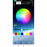 Гирлянда для дома НИТЬ-SMART 10 м 100 ламп LED, прозрачн.пров, более 200 реж, управление с пульта д/у,с телефона, IP-40, RGB (USB)