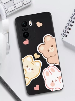 Чехол на Xiaomi Poco F3, С Принтом Рисунком Поко Ф3