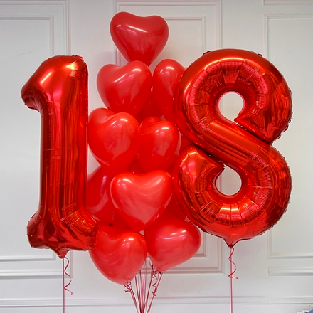 Шары на 18 лет девушке на день рождения