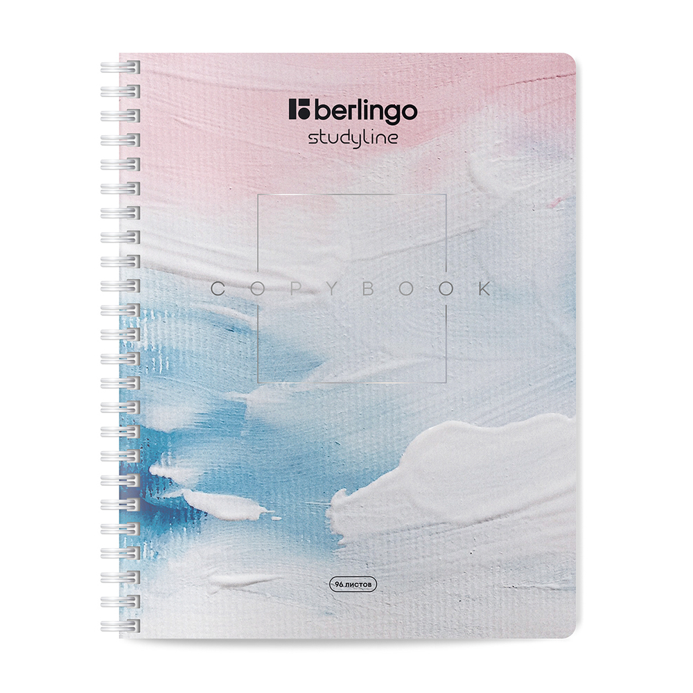 Тетрадь 96л., A5, клетка Berlingo "Color Storm", 80г/м2, ассорти
