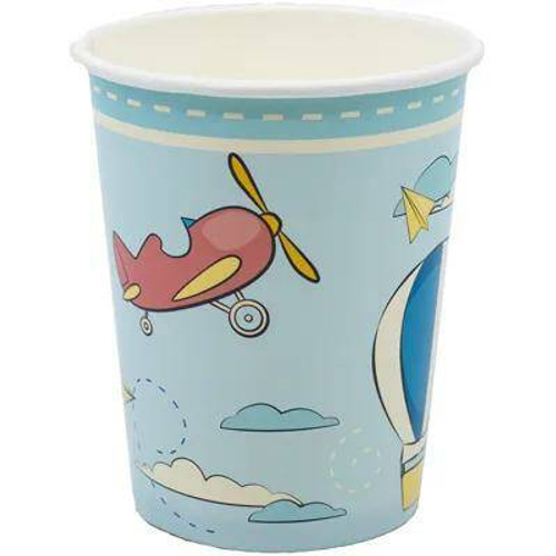 Стаканы Самолётики 250 мл, 6 шт