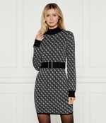 Платье с ремешком LISE GUESS - черный(W4BK43 Z37K0)