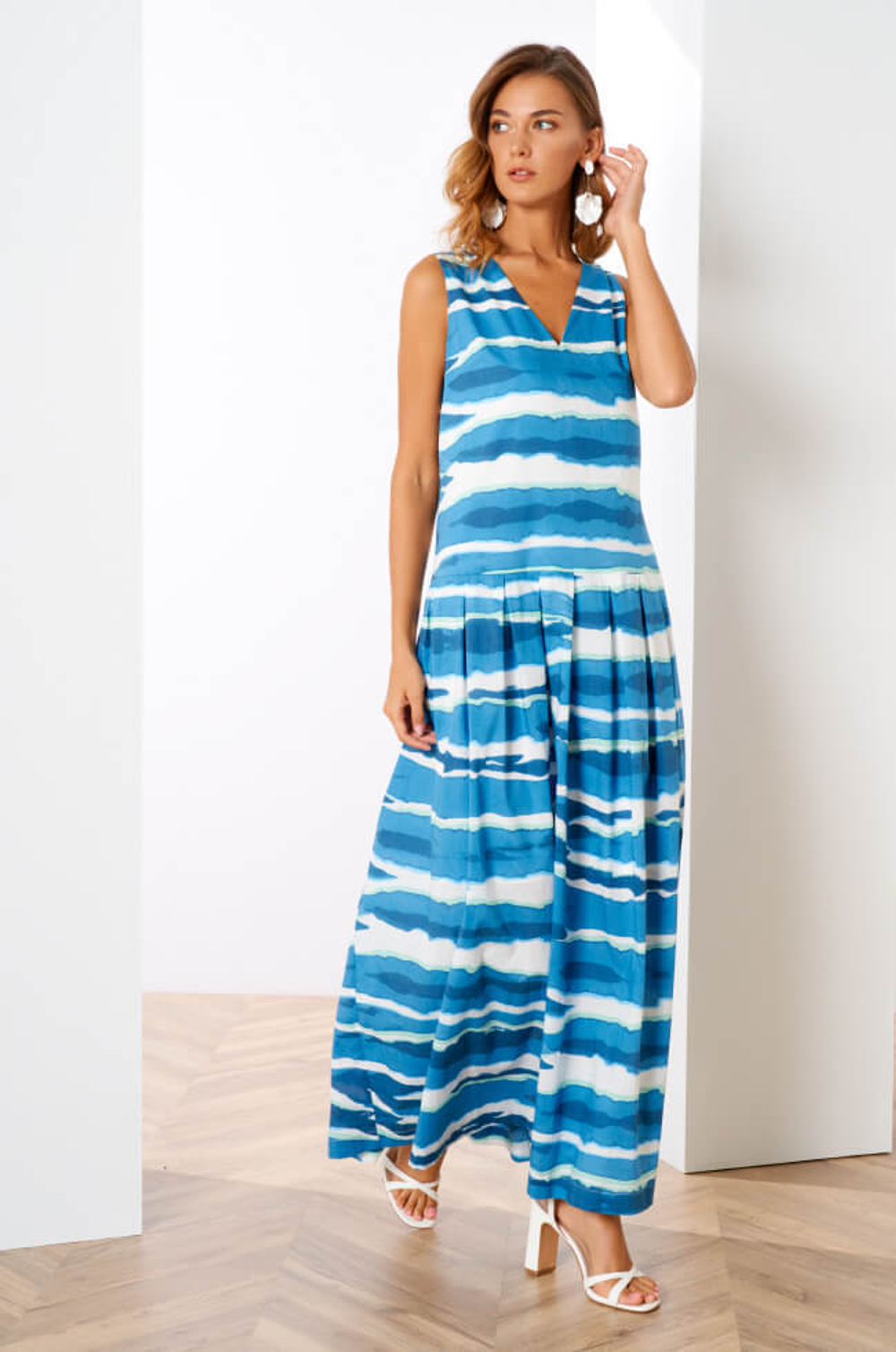 51271 Платье женское (т.синий)