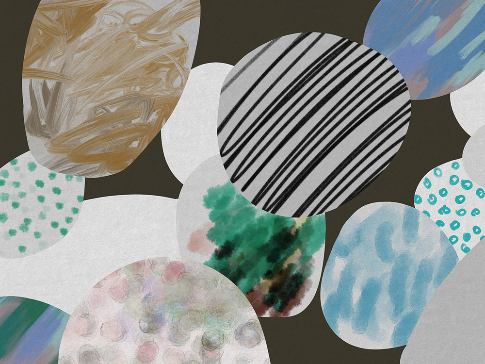 Дизайнерские обои Wall Street Brush