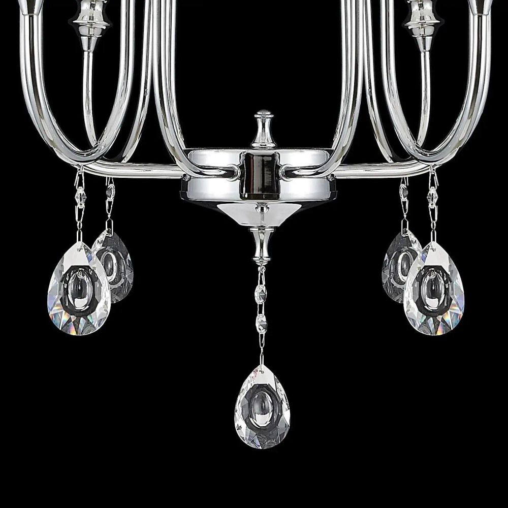 Citilux Рига CL437221 Люстра подвесная Хром