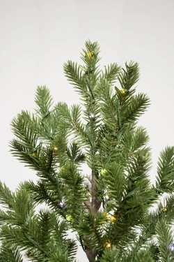 Искусственная елка Измайловская 270 см., 100% литая хвоя, 2400 мульти LED ламп, 10 режимов, ЕлкиТорг (57270)