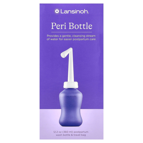 Lansinoh, флакон Peri с сумочкой, 360 мл (12,2 унции)