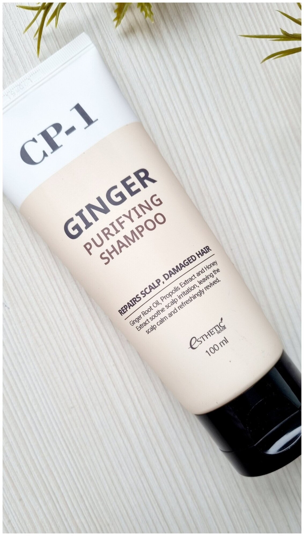ESTHETIC HOUSE Восстанавливающий шампунь для волос с имбирем CP-1 GINGER PURIFYING SHAMPOO, 100 мл.