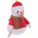 Мягкая игрушка «Улыбчивый Снеговичок», цвет микс, 30 см