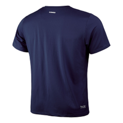 Мужское теннисное поло K-Swiss Core Team Stripe Crew T-Shirt Men - Dark Blue, Multicoloured