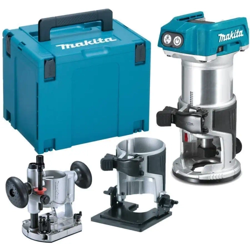 Аккумуляторный фрезер Makita DRT50ZJX2(R)
