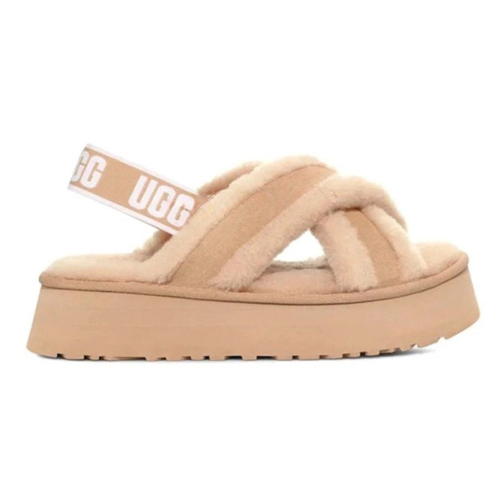 UGG Disco Cross Slide Sand
