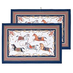 НАБОР ПОЛОТЕНЕЦ 2ШТ "PASSAGE",40Х60СМ, 100% ХЛОПОК,БЕЛЫЙ,ТВИЛ