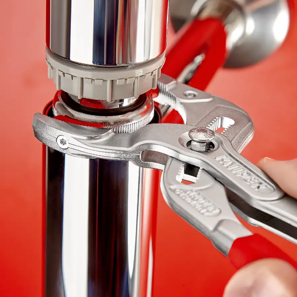 Клещи трубные захватные хромированные 250 мм Knipex 81 13 250 SB
