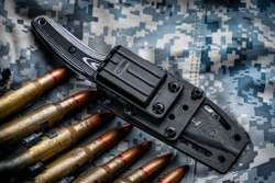 Туристичеcкий нож CityHunter AUS-8 Stonewash White