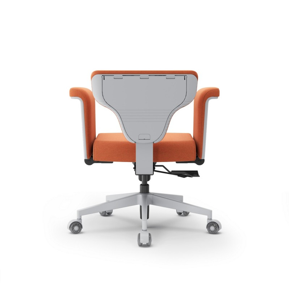 Кресло-трансформер FoxGear STUDIO Fabric, оранжевый (FG-STUDIO-F-OR)