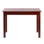 Стол MOSS раздвижной  бук, мдф, 110+30 x 68 x 75 см, Cappuchino