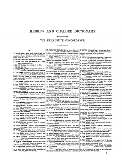 A concise dictionary of the words in the Hebrew bible | James Strong