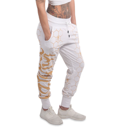 Штаны YAKUZA Honeycomb Joggers White