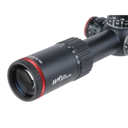 Прицел оптический Veber Wolf Alfa 5-20x50 SF TR1 - крупный план окуляра