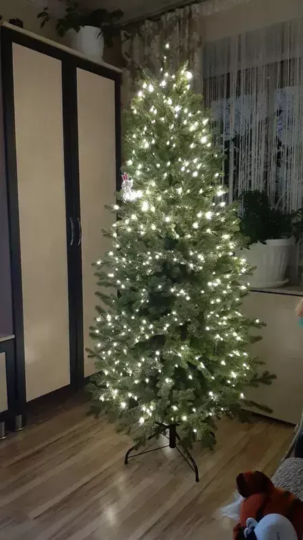 Искусственная узкая елка «Монте» (Литая хвоя) 150 см / 1,5 м