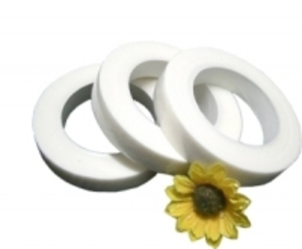 Лента для цветов бумажная,h 0.7 см,L 250 м белая