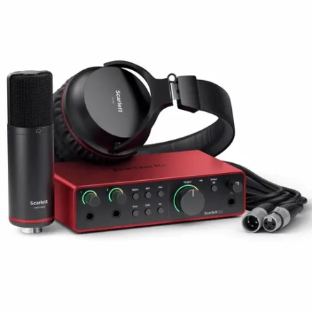 Внешняя звуковая карта Focusrite Scarlett 2i2 Studio 4rd Gen