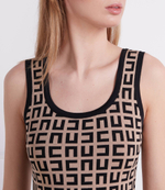 платье Elisabetta Franchi - бежевый(AM41Z31E2)