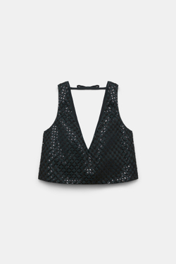 Блузка с пайетками