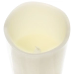 Сувенир с подсветкой «Свеча восковая - Звездная» 7,5*17,5 см - облита воском (работает от батареек 3 ААА)