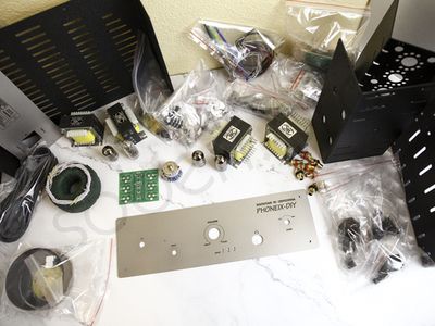 "PHONEIX DIY" ламповый усилитель для наушников на 6С45П полный набор КИТ