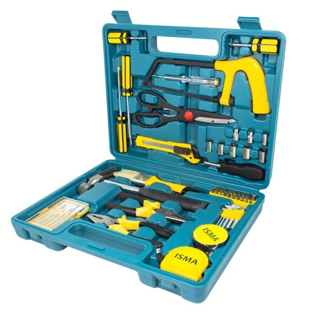 Набор инструментов 54 пр, 1/4'' (6гр.)(5-13мм) ISMA ISMA-2054
