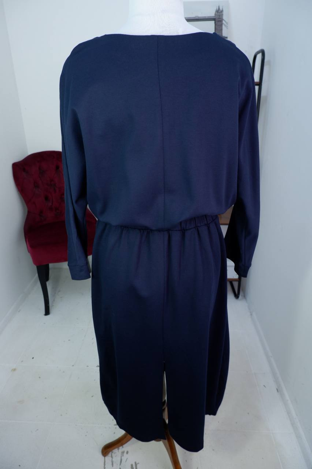 Платье Lucky Move синего цвета, визуально 54 размер, новое