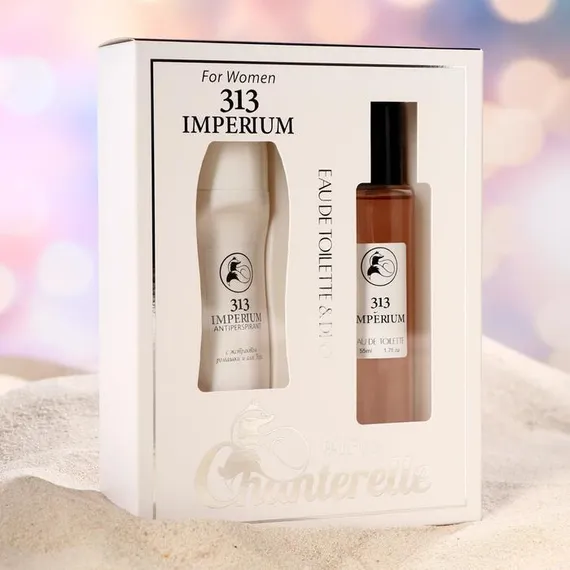 Подарочный набор для женщин Imperium 313: Туалетная вода +дезодорант - антиперспирант
