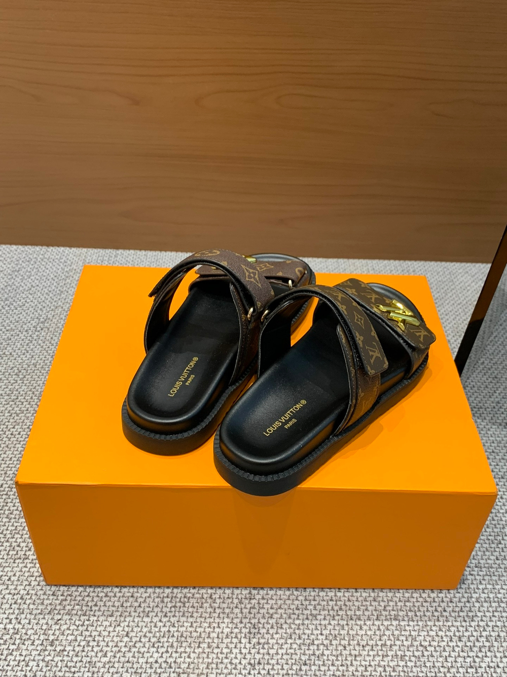 Louis Vuitton Bom Dia Flat Comfort Mule